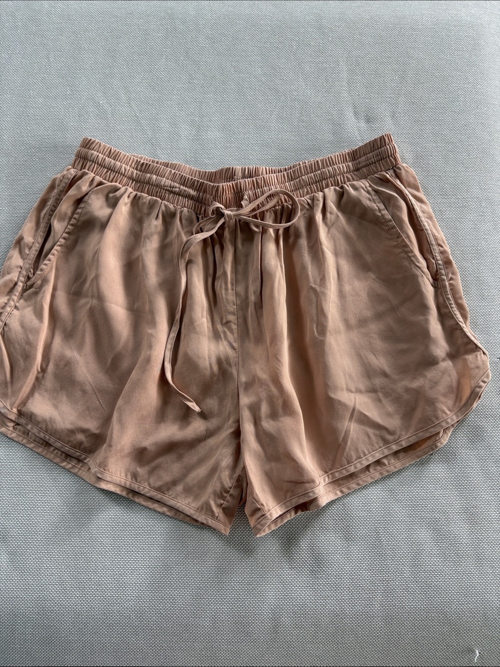 Wishlist Apparel Women's Drawstring Shorts in Dusty Rose